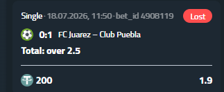JSimIsHere's tweet photo. 🇲🇽FC Juarez 0-1 Puebla FC
❌o2.5
👉2 goals from Home team disallowed
👉1 red card and the Home team still fail to take advantage
#BettingCommunity #FootballTips #BettingTips #FootballPredictions #MatchPredictions #SportsGambling #futbol https://t.co/1cNk4dyqE2