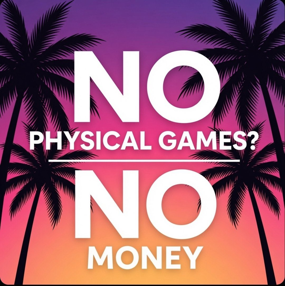MikeyGaymer's tweet photo. @RockstarGames 💿 NO PHYSICAL DISCS OR CONSUMER RIGHTS/PROTECTION &amp; OWNERSHIP OF DIGITAL = NO BUY!! 💿 💿 💿 💿 💿 💿 💿 💿 💿 💿 💿 https://t.co/dKs4NJ1dEl