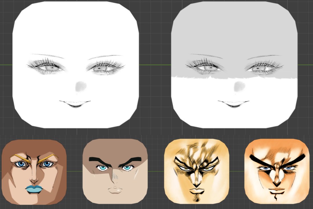 XxTechu's tweet photo. faces i made for my roblox ugc group
(Umi Asanagi, Nina Nitta, Yuu Amami, Maehara Maki)
(Chinatsu Kano, Inomata Taiki, Chono Hina)
(Marin Kitagawa (Haniel))
(Johnny Joestar P7, Jotaro Kujo Manga P3/P4, Manga DIO)
#RobloxDev #RobloxUGC #Roblox #JJBA #bluebox #IMFWTSPGIMC https://t.co/I20xY1ILIg