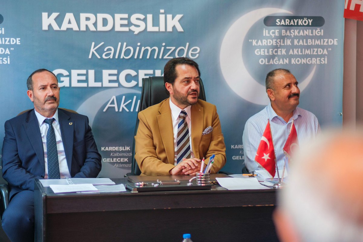 AvMehmetAliYlmz's tweet photo. Kongremiz neticesinde İlçe başkanı seçilen Kaya Temelli ve yönetim kurulunu tebrik eder , görevlerinde üstün başarılar dilerim.
#MHP #Denizli https://t.co/wETnsRJA6J