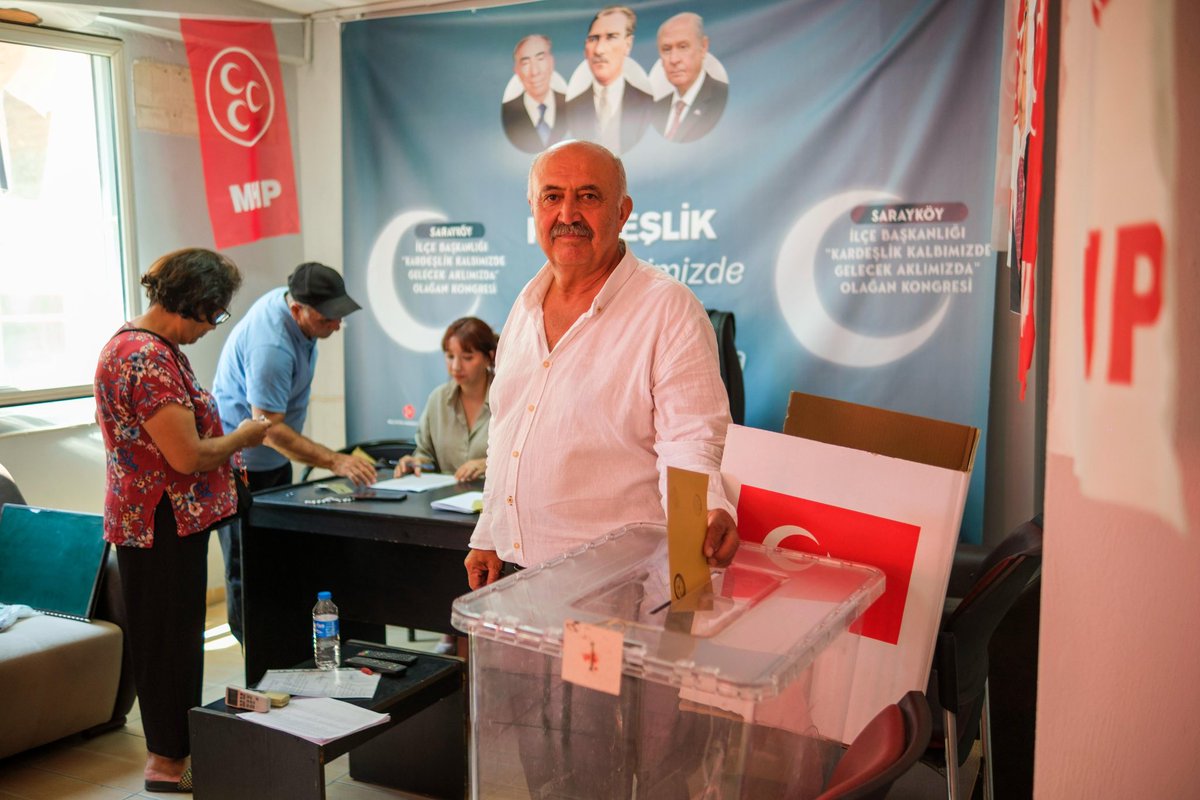 AvMehmetAliYlmz's tweet photo. Kongremiz neticesinde İlçe başkanı seçilen Kaya Temelli ve yönetim kurulunu tebrik eder , görevlerinde üstün başarılar dilerim.
#MHP #Denizli https://t.co/wETnsRJA6J