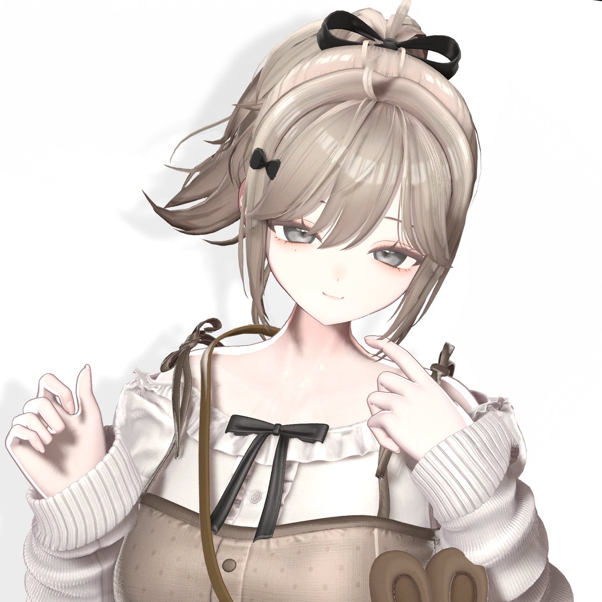 nua_booth's tweet photo. 🎀 新作「Casual Ribboned Ponytail」発売 🎀  

🎉 発売記念イベント＆セール開催中！

✨ コーデを変えても、つい手に取りたくなるヘア。 
やわらかなシルエットと自然なボリューム感で、 
普段使いから可愛らしいコーデまで、さまざまなスタイルをお楽しみいただけます。✨ 

🎁 フォロー＋RPで、 抽選で5名様にFULL PACKをプレゼント！  

さらに、BOOTHの❤️（スキ！）が100件増えるごとに、 
当選者を1名ずつ追加します！  

🛍️ 発売記念セールは 7月25日（土）23:59まで開催しております！ 
ご検討中の方は、ぜひこの機会にお迎えいただけますと幸いです✨ 

皆さまの素敵なコーデを楽しみにしています🤍
 🔗https://t.co/vgjjlzLEPM
-