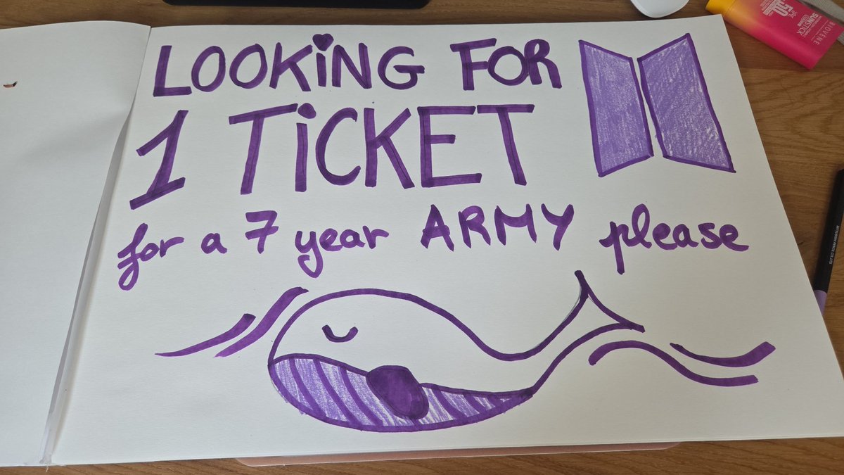 woonamon's tweet photo. si vous me voyez au bord du stade et que vous avez une place 🥹

#BTS_ARİRANG_Paris #BTS_ARİRANG https://t.co/uQdGLqIcku