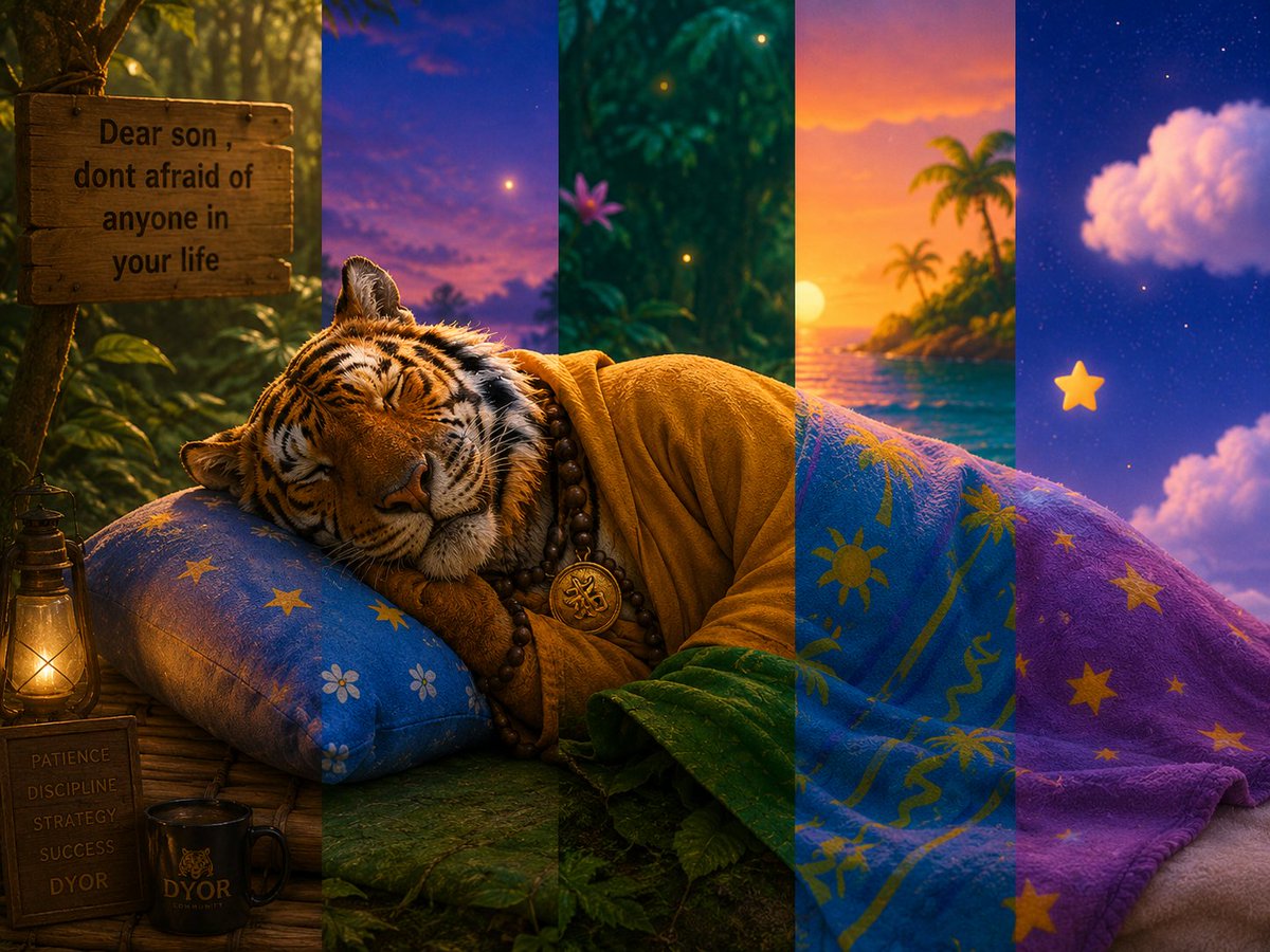 Hwang_Zi1's tweet photo. sleep through the noise, wake to the edge.
patience compounds, discipline routes the flow.
while they chase, you build the rails. 🐅🌙@quipnetwork @sleepagotchi @nasun_io https://t.co/23zLYI9ilD