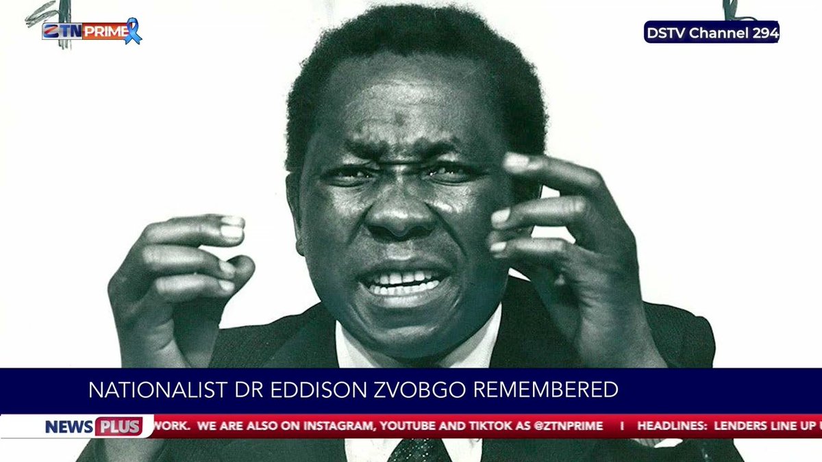 cozwva's tweet photo. One day,  Dr Eddison Zvobgo was asked why he did not join other Cabinet ministers and government officials to receive the then President, Cde RG Mugabe, at Harare International Airport at 2 a.m.

Zvobgo responded, "Tinenge tivete" (We will be asleep).

#RememberingNationalHeroes https://t.co/Ig2bRjbPuB