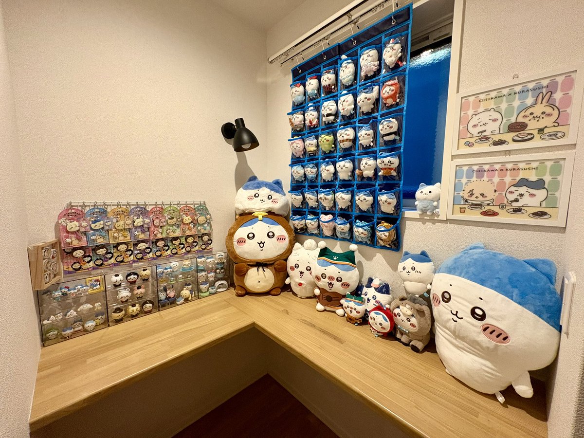 miyuhachu's tweet photo. 新居のちいかわスペースがだいぶできてきた〜！飾るの楽しい〜！！ https://t.co/gCPmrfGeAz