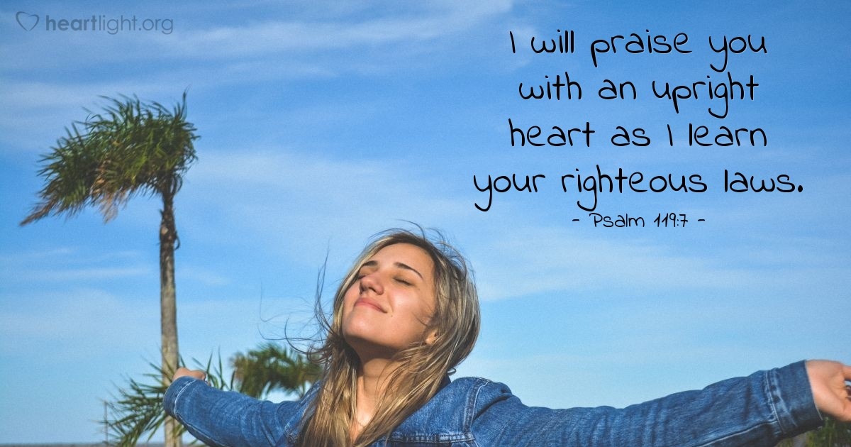 VerseOfTheDay's tweet photo. Verse of the Day - Psalm 119:7 https://t.co/0LnaMufQwR https://t.co/niSzGXFzdM