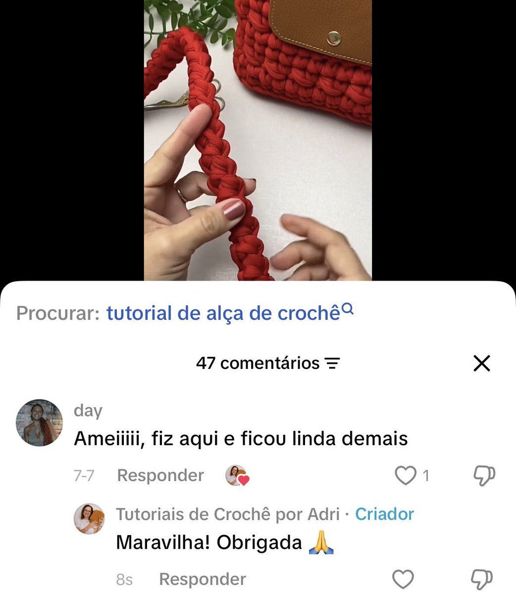 Dyluisi's tweet photo. Relembrando disso aqui, fiz e deu certo!!! Te amo Adri crochê https://t.co/i4Oj2PIUTi