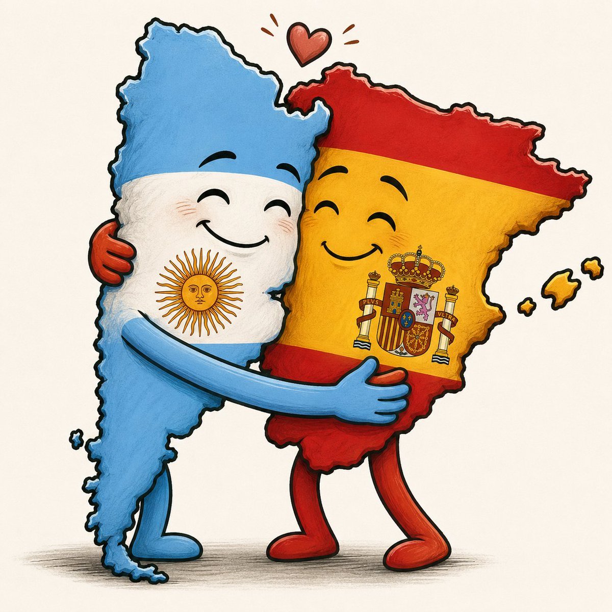 requetesigloXXI's tweet photo. Debíamos de estar contentos de que nuestros dos países hayan llegado a la final de un Mundial, no ha lugar tirarse los trastos, sino surfear este magnífico momento  ⚽️ 🏄🏄 https://t.co/s2ExwTJGQj