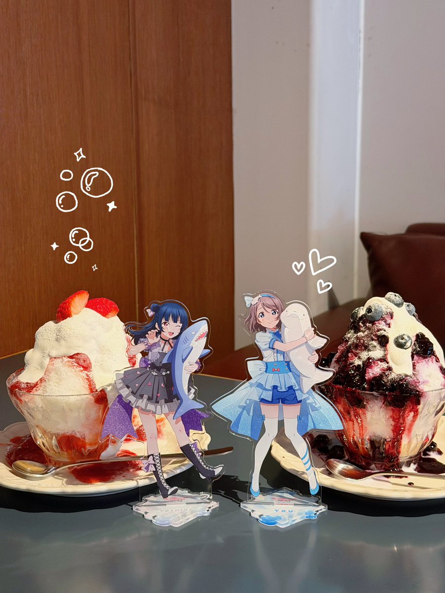 今年初かき氷🍧🫧