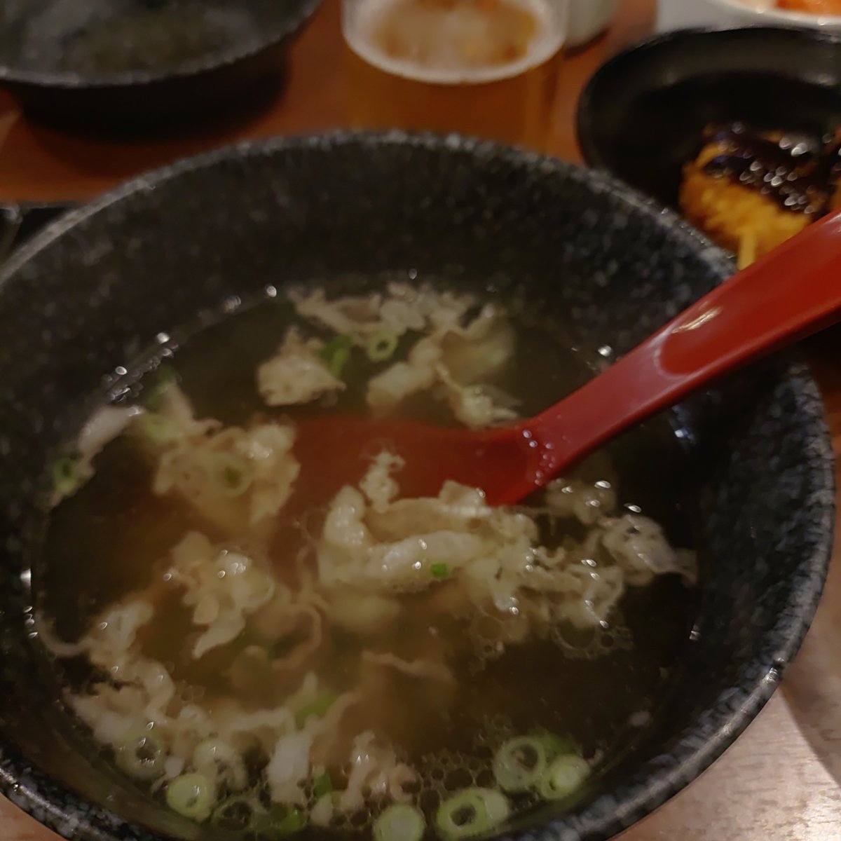MoreOsamu's tweet photo. 肉吸い最高🤣 https://t.co/RRHdwfB0t6