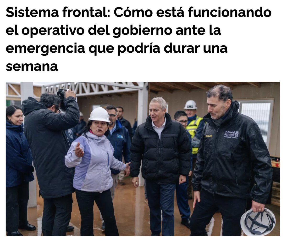 ojodelmedio's tweet photo. Ante el temporal que azota al país, las coberturas de Ex-Ante e Interferencia no podrían ser más opuestas. https://t.co/MVoUVgeUHl