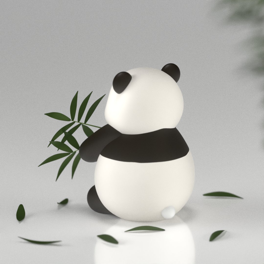 revrick990's tweet photo. #blender 🐼🍀 https://t.co/quC3PKUiod
