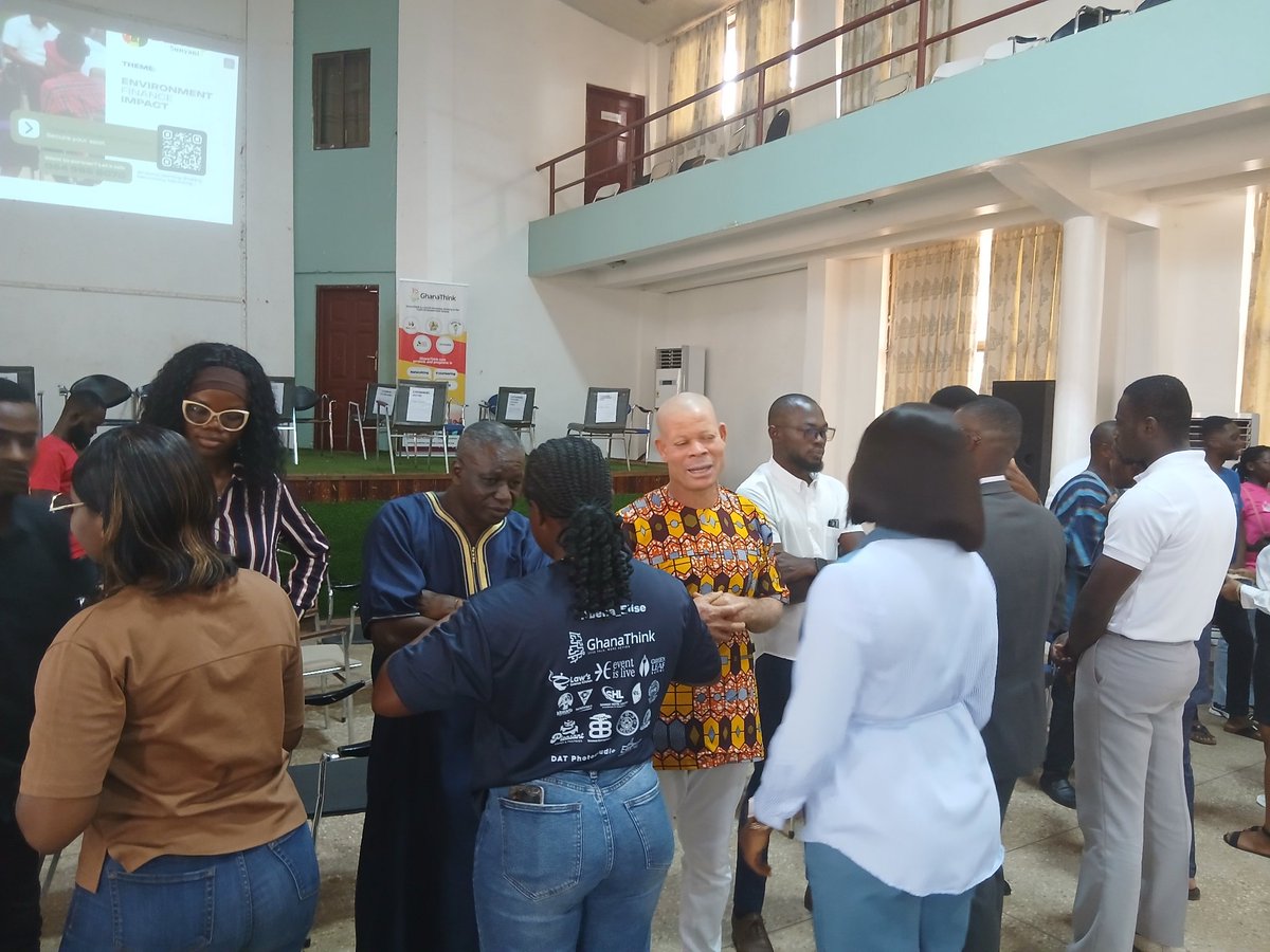 Barcampghana's tweet photo. Every great opportunity starts with a conversation.

Participants at #BcSyi engaging in Speed Networking, connecting with mentors, industry professionals, and peers to spark new ideas and collaborations.

#BarcampSunyani @ #SunyaniTechnicalUniversity
 #Barcamp
#speednetworking https://t.co/CwtvRkMJt9