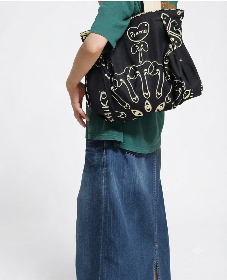 藤井風さんのプレマ バンダナ（Prema Bandana）で作ったリバーシブル