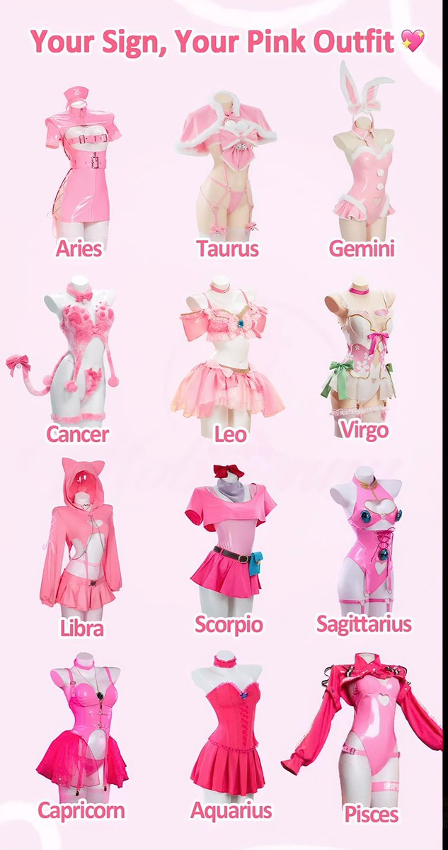 SissyLuxStore's tweet photo. Be honest, what’s your sign? 💖 https://t.co/tyYFT9Jz9G