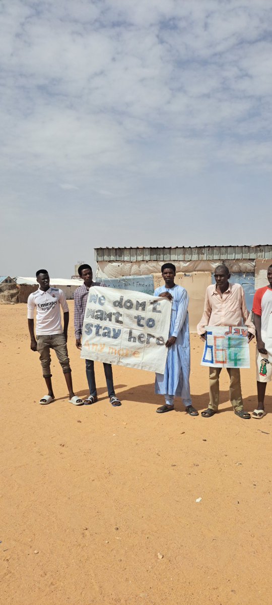 yousef_ism58349's tweet photo. #Agadez #664days Permanent solutions are suspended, there are 200 refugee seats in Niger. In 2025, what was the share of refugees in Agadez? There should be justice. @avaaz @irinnews @RefugeesCSEE @euronews @CIJ_ICJ @ciel_tweets @MarkJCarney @kennardmatt @CraigMurrayOrg https://t.co/9VyoLzTPDI