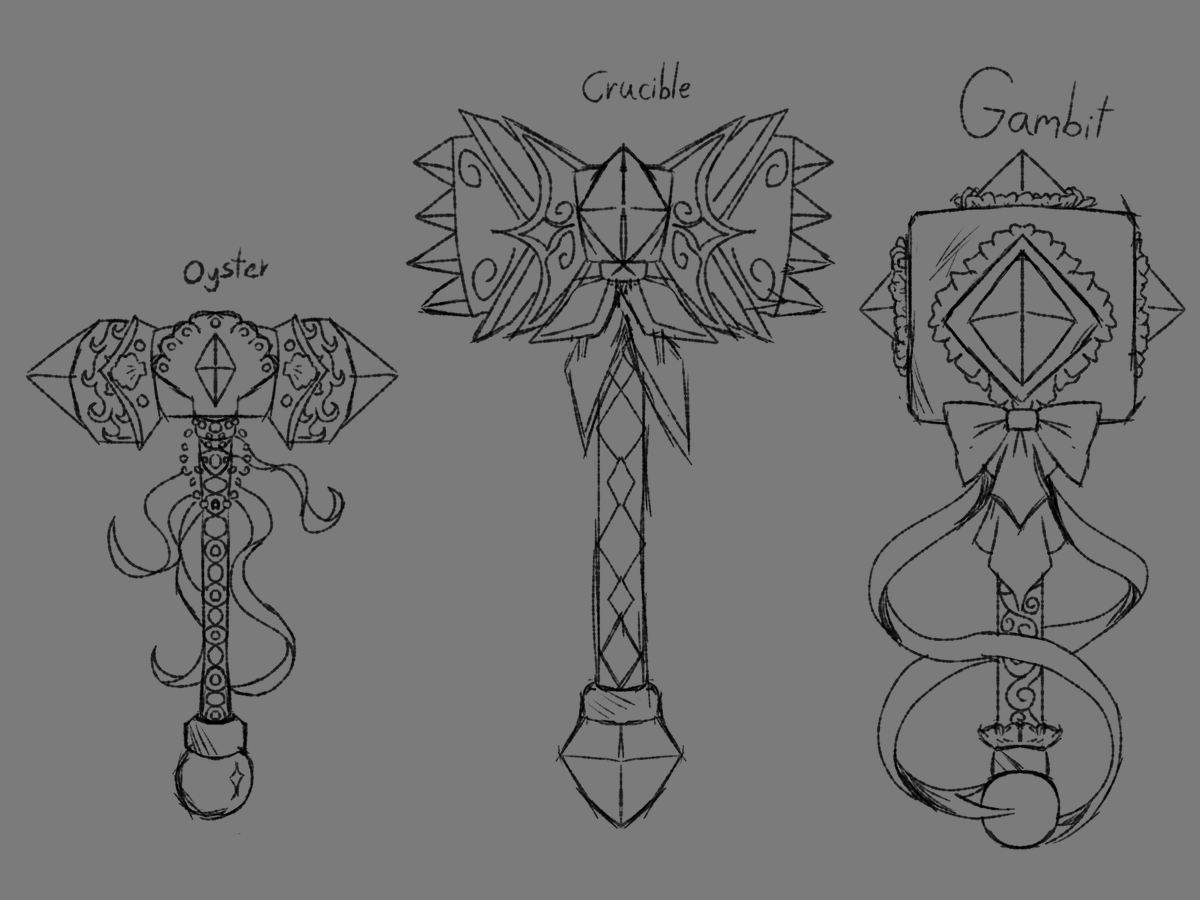 ReiFangzz's tweet photo. Wemmbu mace designs (i was too lazy to colour them in) #wemmbu #unstableuniverse #mcyt https://t.co/6eku6Q1qiq