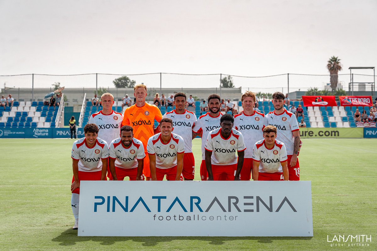 StevenageFC's tweet photo. Together. 📸🔴 https://t.co/NsEpUGw2vL