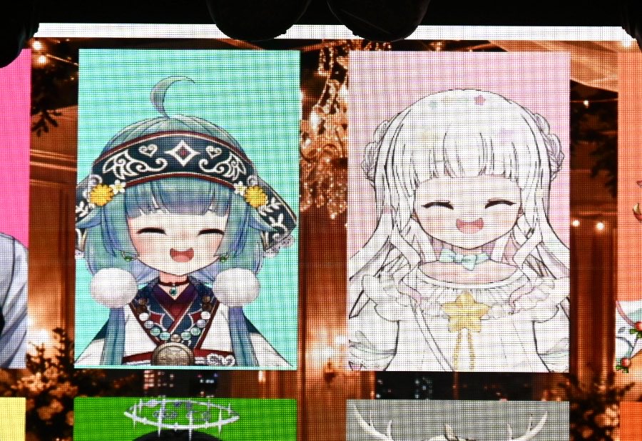 sachisfactory's tweet photo. この2人が並んでニカッて笑ってるのめちゃくちゃすこ！
#ななはぴ5周年 https://t.co/gACCfzhTpF