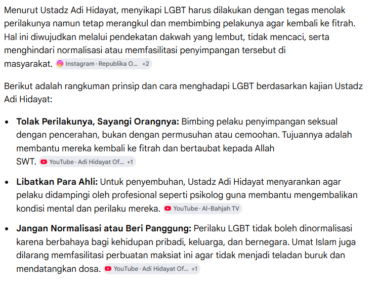 erlanishere's tweet photo. Libtard tolol + ally pada megap-megap ngeliat Muslim konservatif pada speak up menentang tindak kekerasan terhadap LGBT. 😂😂😂

Itulah buah pemikiran biner yg kalian tanam sendiri: "kalau menolak normalisasi LGBT, berarti punya intensi untuk mempersekusi". Membuktikan betapa kalian gak paham apa-apa soal cara berpikir Muslim konservatif.

Alhasil pas kami yang konservatif turut menolak upaya diskriminasi, muncullah opini tolol macam:
"jAnGaN cuCi tAnGan!!1"
"kaLiaN puNy aNdiL dAlam KeKerasAn yAng diLakuKan!!!"
"mUsLiM koNsErvAtif TuRut bErTanggUng jAwaB atAs dIskRimInaSi yaNg tRjadiii!!11"

Di dunia nyata dipersekusi ngabers tongkrongan, tapi di X ngamuknya ke Islam konservatif. Dipukul sama si A, tapi ngamuknya sama si B. Nuduh umat Islam konservatif pelakunya, nganggap bahwa ngabers = Islam konservatif. Buat libtard + ally, yang nge-geber motor dengan gengnya sambil bawa bendera antiboti, botol air kencing, dan tongkat tengah malam sambil memburu waria = wajah Islam konservatif. Dianggepnya para ngabers itu belajarnya dari kaum konservatif. Tololnya benar-benar murni.😂

Bayangin dua background demografis yang berbeda, dengan pola pikir, kebiasaan, dan pergaulan yang berbeda, mau dipukul rata.

Prinsip kita dalam memegang teguh ajaran Islam diframing turut andil dalam persekusi yg dilakukan para ngabers haus validasi tongkrongan. Padahal para ulama sudah memberikan panduan bahwa penyimpangan harus ditolak, tetapi jangan sampai melakukan tindakan kekerasan.👍

Sudah berkali-kali gw omongin juga jangan sampai kita umat Islam terjatuh ke dua kutub ekstrem: merestui/menormalisasi LGBT atau mempersekusi LGBT. Umat Islam general langsung pada ngeh bedanya, di forum-forum kajian keislaman gw selalu tekankan ini dan mereka pada setuju. Yang ga ngerti justru libtard LGBT + ally ini, mereka udah biner mikirnya, penolakan tindakan LGBT otomatis upaya diskriminasi, sehingga harus dicancel/dni/diblock.

Mereka berharap agar kita merestui dan menormalisasi perilaku LGBT dan meninggalkan ajaran agama kita. Sampe lebaran duren juga kita gak bakal sudi.

Dosa kaum libtard, LGBT + ally terhadap umat Islam ini udah terlalu banyak, sudah terlalu banyak dari libtard ini yang ga segan-segan lagi menghina agama Islam. Pas umat Islam ngamuk agamanya dihina, kemudian diframing lagi tukang nyari keributan horizontal, buzzer rezim. Sekarang nambah lagi framing baru, "cuci tangan terhadap tindakan diskriminasi".

Benar-benar kurang ajar.