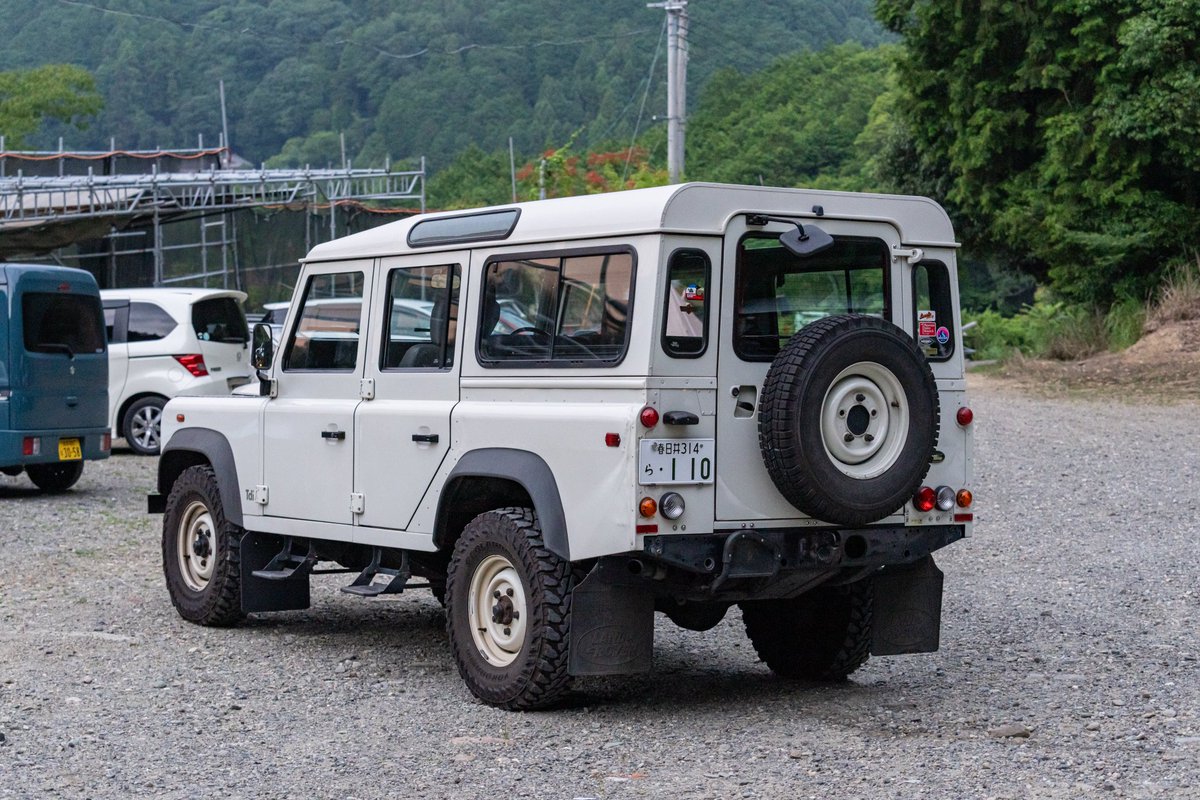 Stickbrother's tweet photo. Land Rover Defender 110 300tdi をお迎えしました https://t.co/51j1LastZ9