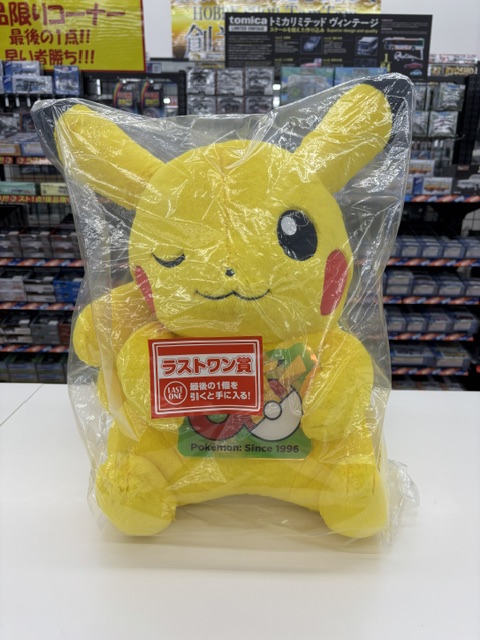 商品情報(^^)/ ポケモン一番くじ開催中です！ ラストワン賞の可愛くて