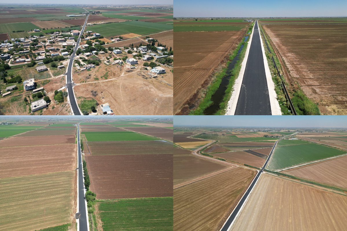 ibrahimta63's tweet photo. @sanliurfabld tarafından yapılan Harran–Akçakale grup yolu çalışmaları tamamlandı. 

Yaklaşık 30 kırsal mahallenin faydalanacağı 17 kilometrelik yol, bölgedeki ulaşımı daha güvenli ve konforlu hale getirirken Harran ile Akçakale arasındaki mesafeyi de 7 kilometre kısalttı.👏 https://t.co/PYrA7TLn1w