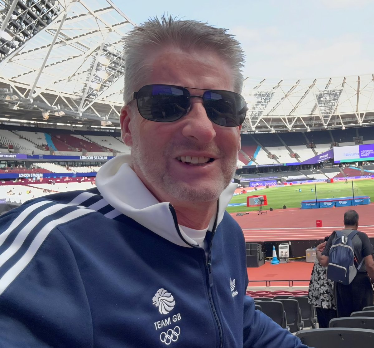 mikecn055's tweet photo. Away from the football for once! Here at the London Stadium for the #Novuna London Athletics Meet. @TeamGB @BritishAthletics https://t.co/u5QN0xMDsE