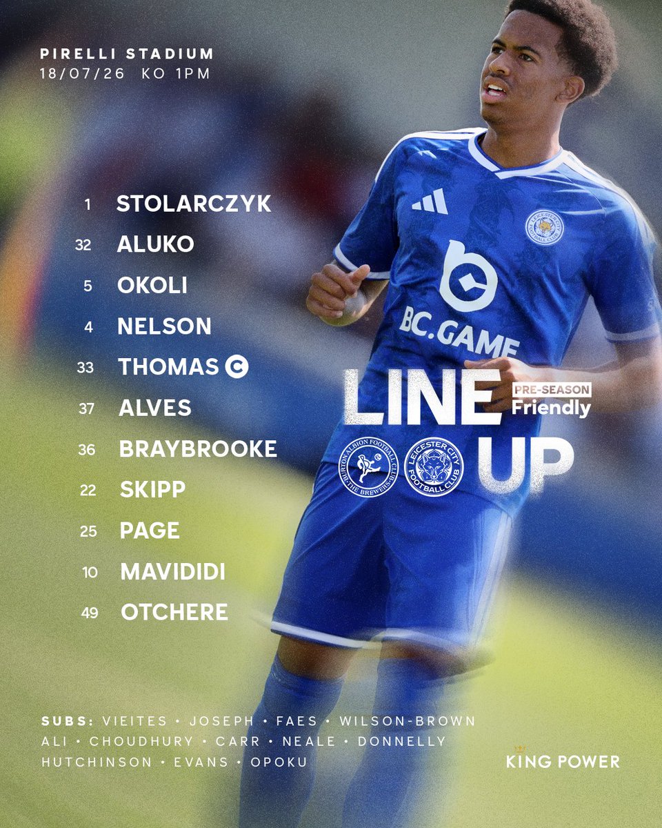 Leicester City tweet media