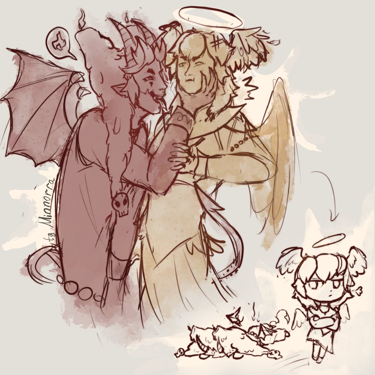 Minnorra_'s tweet photo. Manchester design  angel/demon
#Manchester #BrawlStars #Mandy #Chester https://t.co/JFJMJ4NkdI