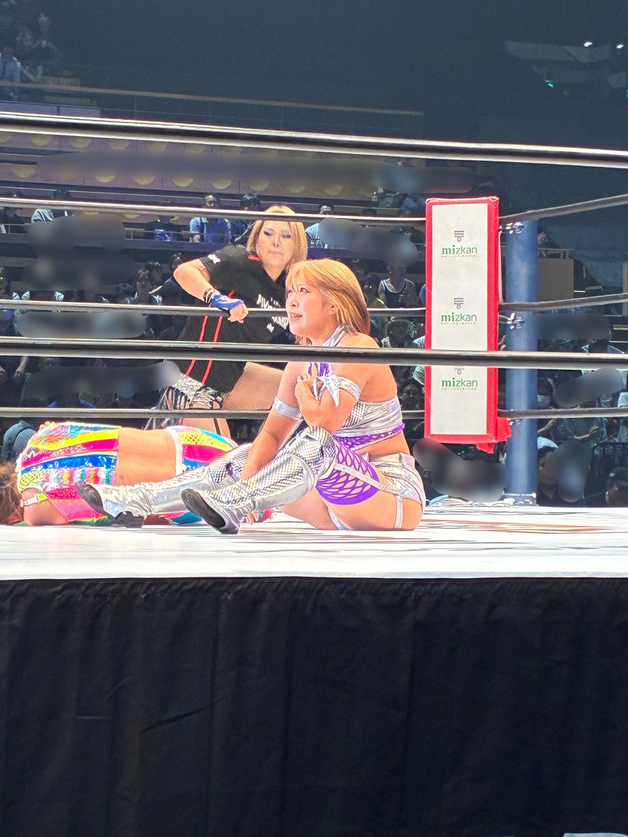 seth99999seth's tweet photo. 2026.7.18『STARDOM 5★STAR GP 2026 ～開幕戦～』EBARA WAVE アリーナおおた大会
私はこの試合を見るために行きました。AZM選手やべえ。新コスチュームが    drippyで髪型もamazing！
 #STARDOM #5STARGP2026 #AZM https://t.co/woSD2hTF4z