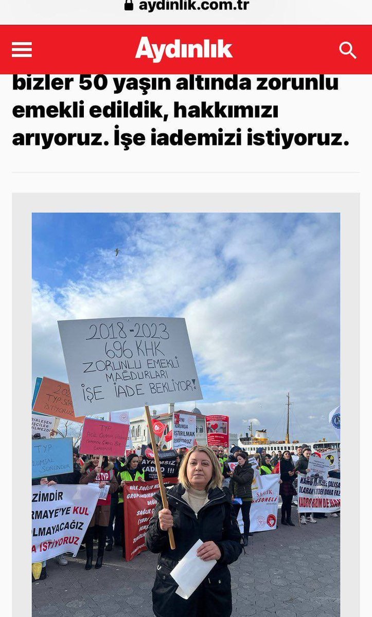 kk_098_098's tweet photo. @VeyselTipioglu @mustafaciftcitr Sayın vekilim @VeyselTipioglu bizi neden görmezden geliyorsunuz kurumlarda 50-60 ve 60 üstü yaşlarda insanlar çalışıyor biz neden 40'lı yaşlarda ZORLA EMEKLİ edilldik çalışma hakkımızı istiyoruz.  #696KHK #ZorunluEmekliyeİşeİadeHakkı @mustafaciftcitr @abakingurlek @RTErdogan https://t.co/noe1fpACH4