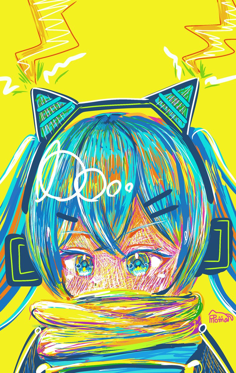 Pipomaart's tweet photo. ビリビリ
#初音ミク https://t.co/VTPEVqf2Rm