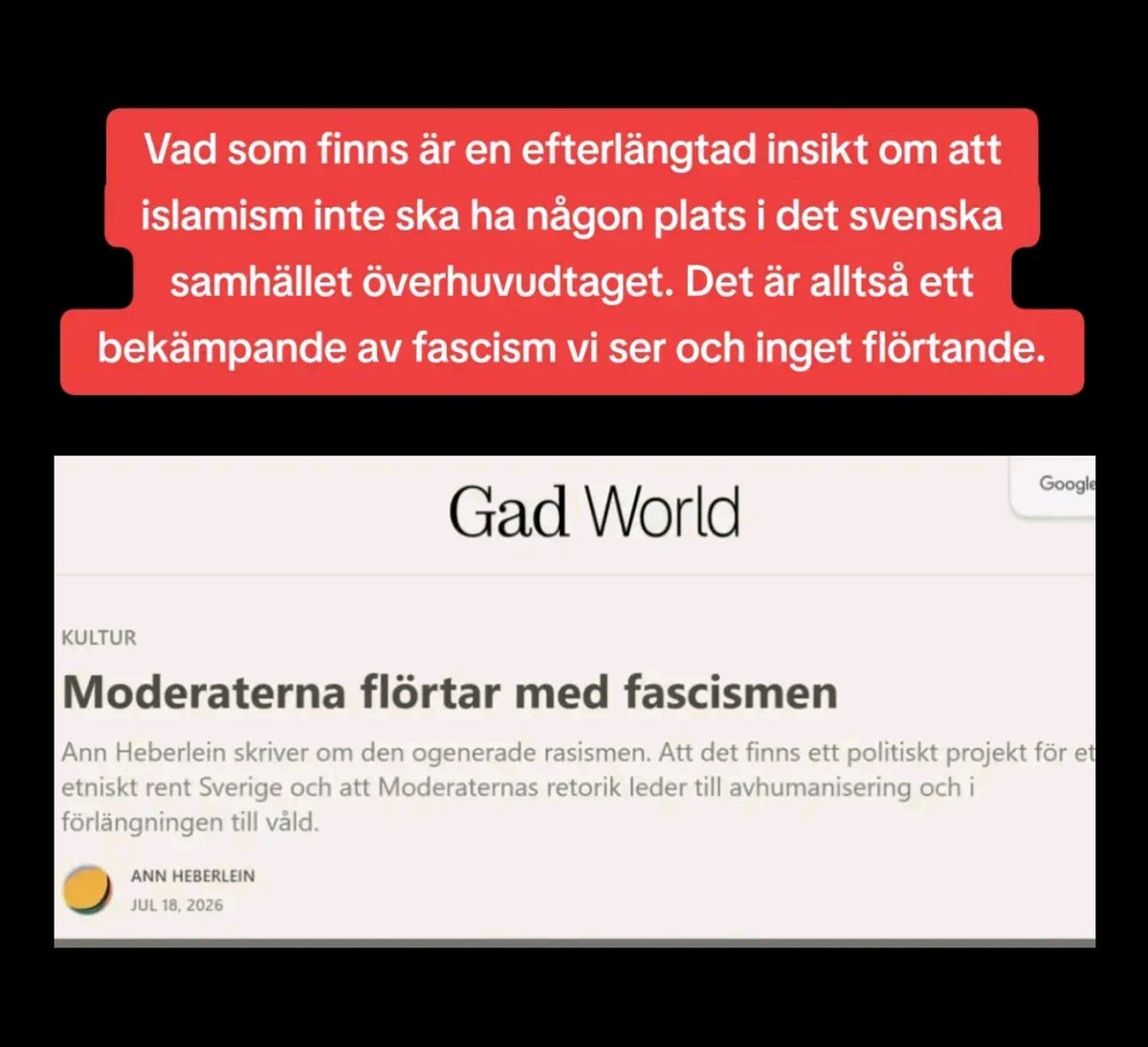 Gnallkuken's tweet photo. #politik #gad #heberlein #aktivism #trollfabrik #journalism #invandring https://t.co/g9agpXmf1N