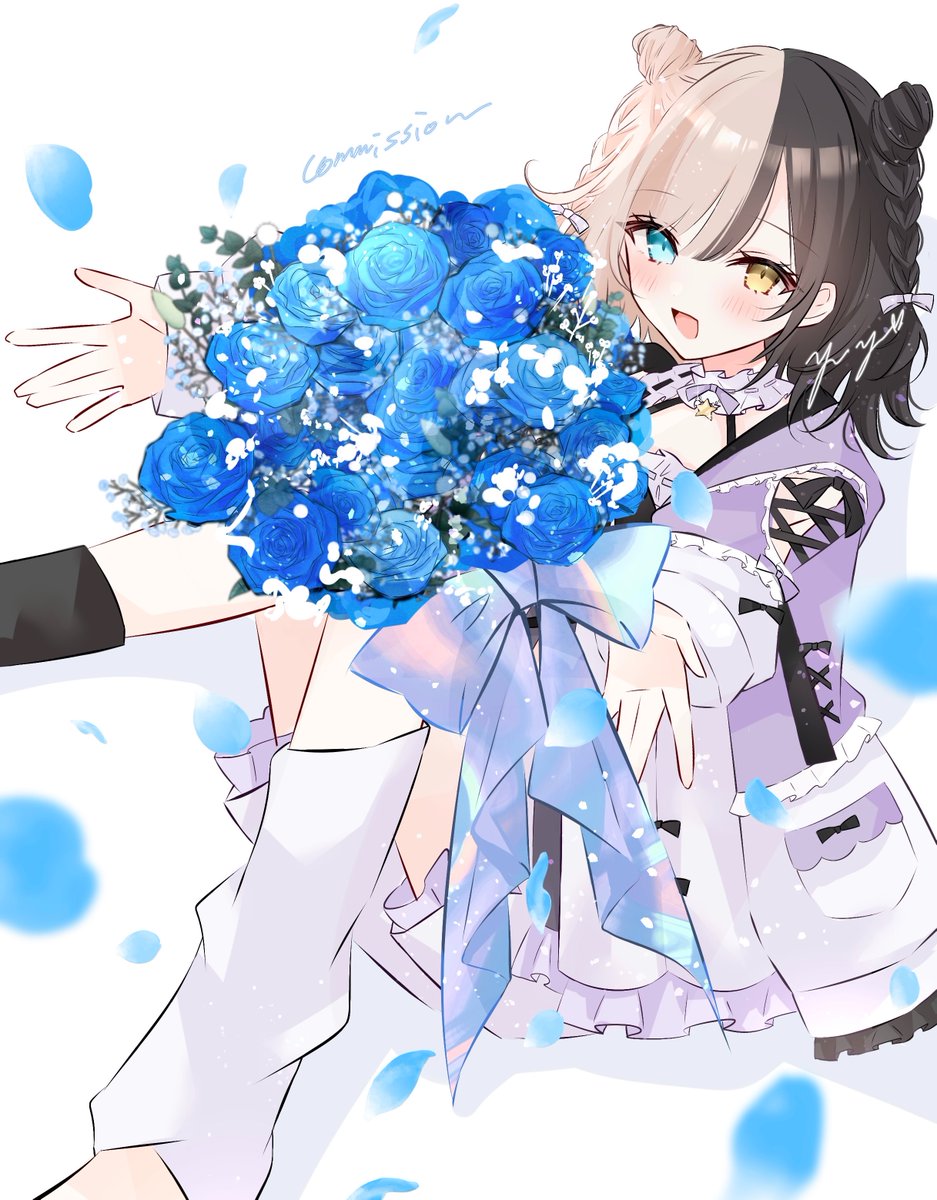 Post by ゆゅ on X: 💐💙