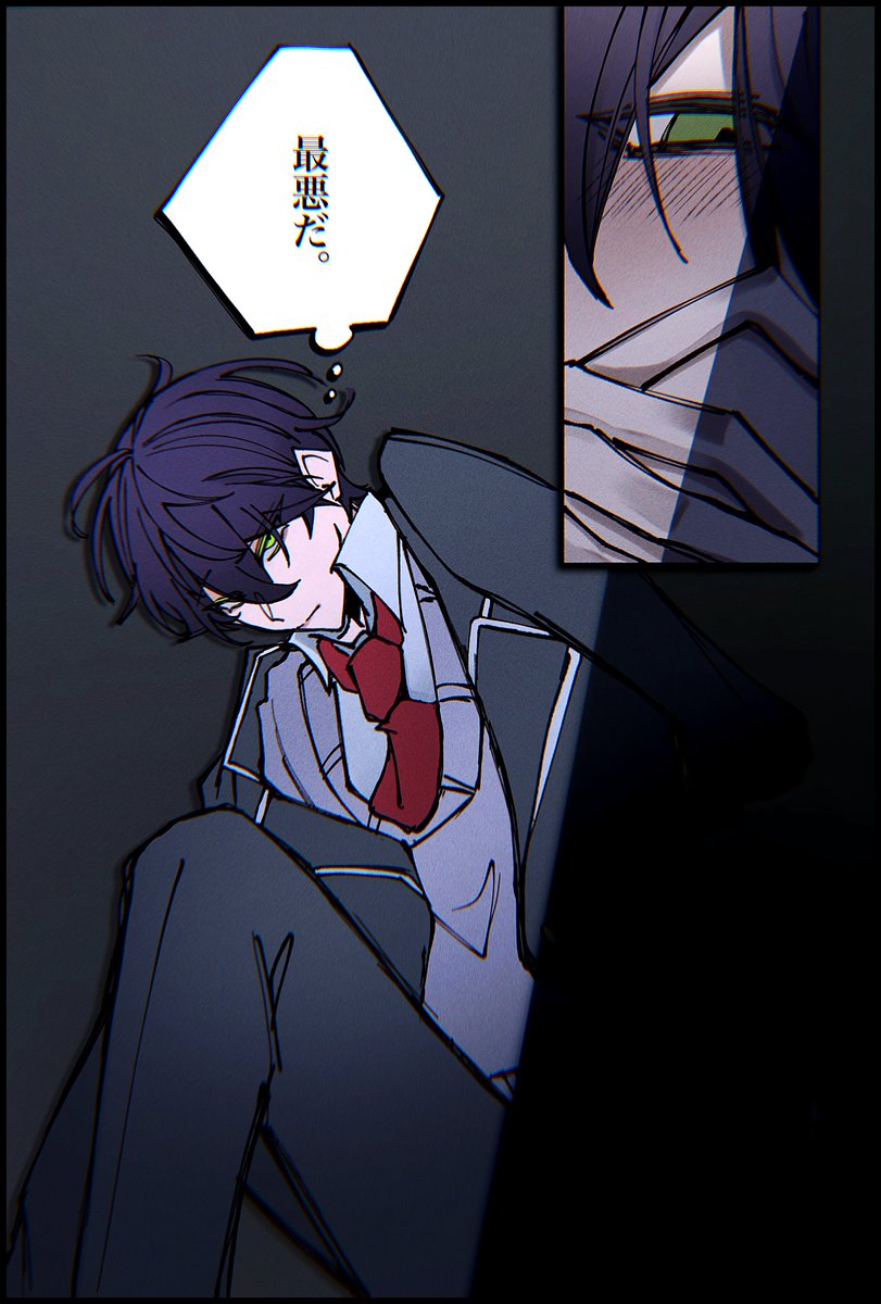 kojyaaaa_02's tweet photo. 「　厄介な奴に捕まった。　」 https://t.co/osXuNAmbTg