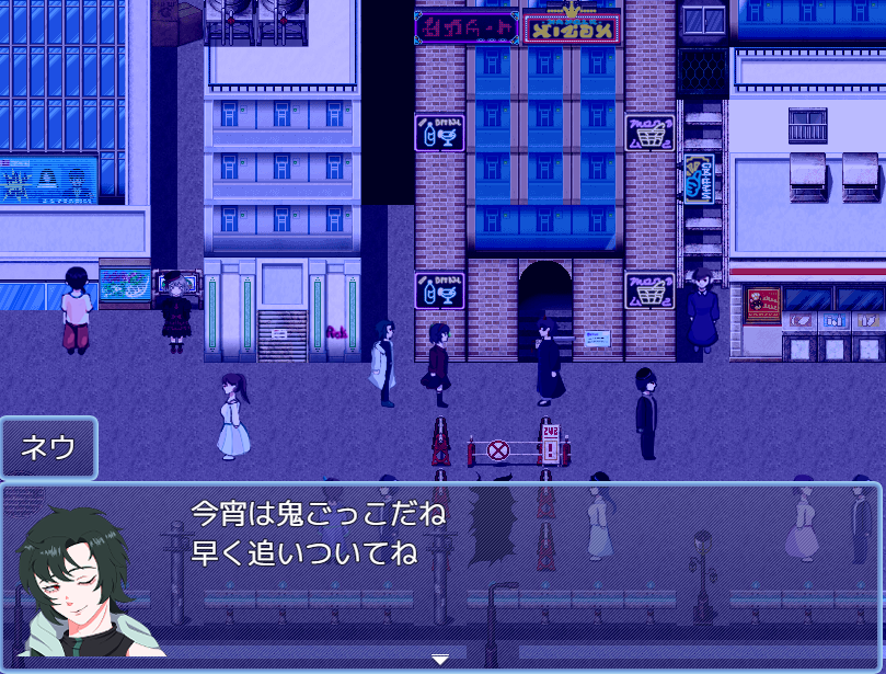 togen_momo's tweet photo. #RPGツクールMZ 制作
#創作【#旧夜今宵譚_traceTag】

『旧夜今宵譚 -Trace tag-』公開しました！

魔術が秘匿された現代が舞台の
短編ノベルアドベンチャーゲームです。

楽しんでいただけましたら嬉しいです✨

ダウンロードはリプライへ👇

#ゲーム制作 #インディーゲーム #フリーゲーム  #実況歓迎 https://t.co/bnF07SCvUW