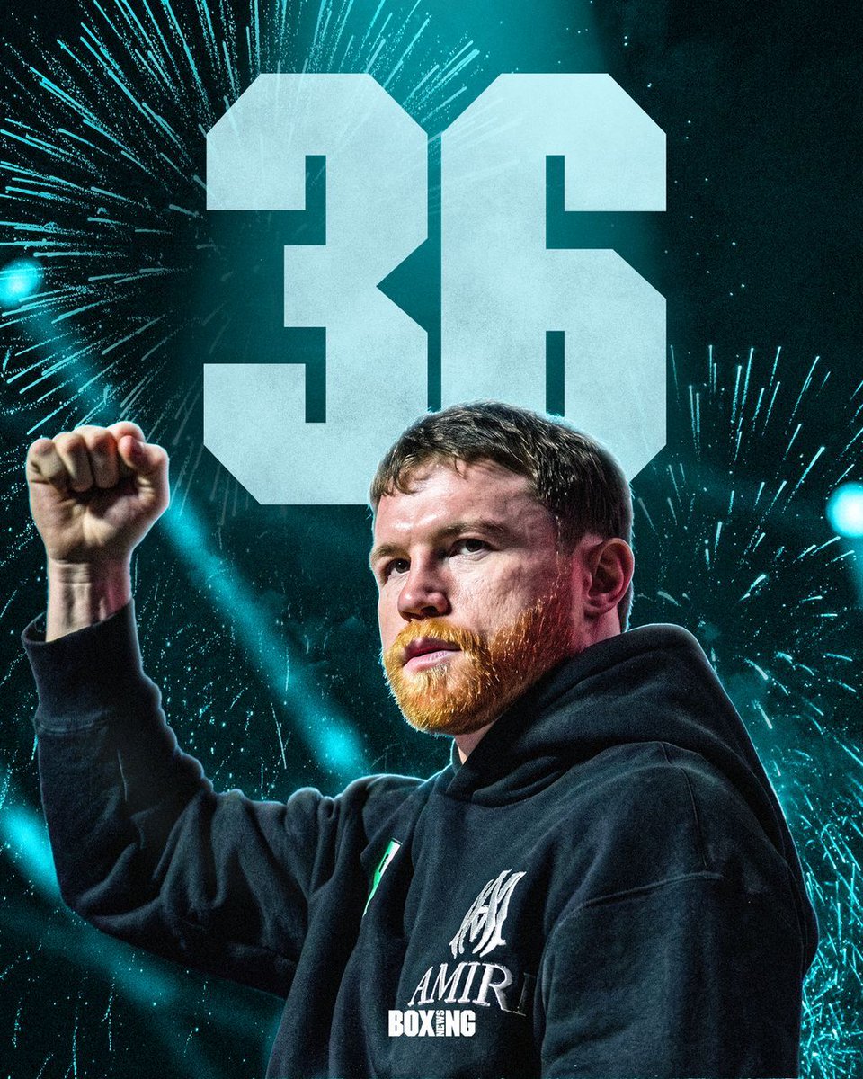 BoxingNewsED's tweet photo. Happy 36th birthday, Canelo! 🥳 https://t.co/7qmpEA2Sax