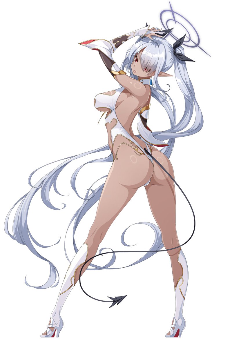 yuseong93255066's tweet photo. 対魔忍 X ブルーアーカイブを題材に描きました！ -対魔忍 銀鏡 イオリ-#ブルーアーカイブ #ブルアーカ #BlueArchive #対魔忍 https://t.co/zpAuCBQ4kc