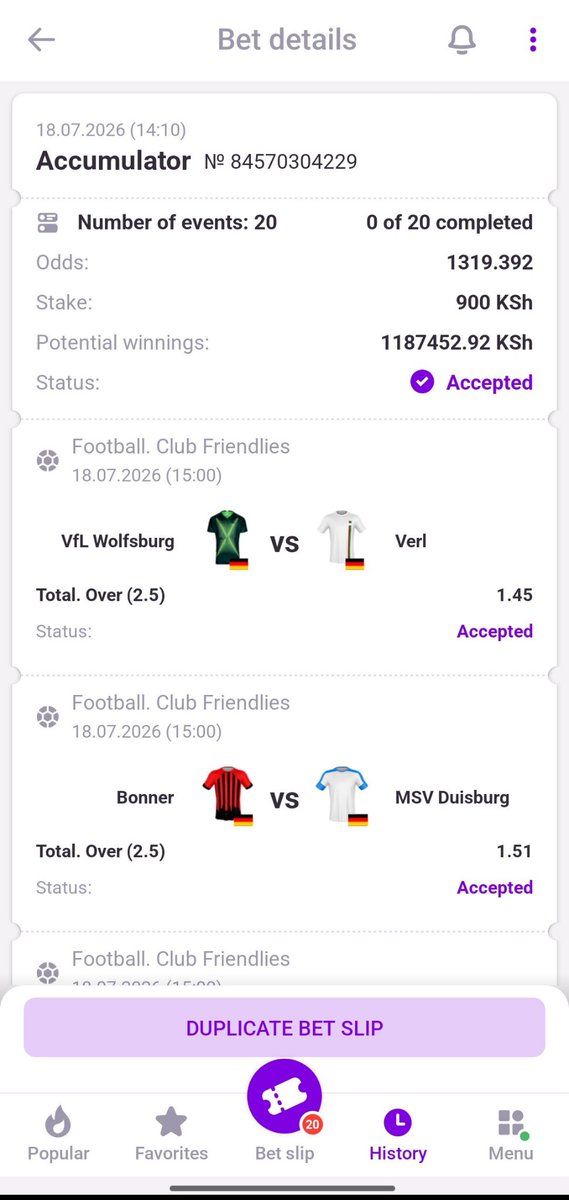 Mighty_ke8's tweet photo. 1000odds✅club friendlies🤑🥱

Booking code 👉3ULU3

Don't have Betjam account:

Register in Betjam  👉https://t.co/OCU40Wv3LO

Promo code : MIGHTY1
 
To get bonus on your first deposit 🔥💸

Get the app 👉https://t.co/8jSWuLcoNy https://t.co/KCPRyRhyCu