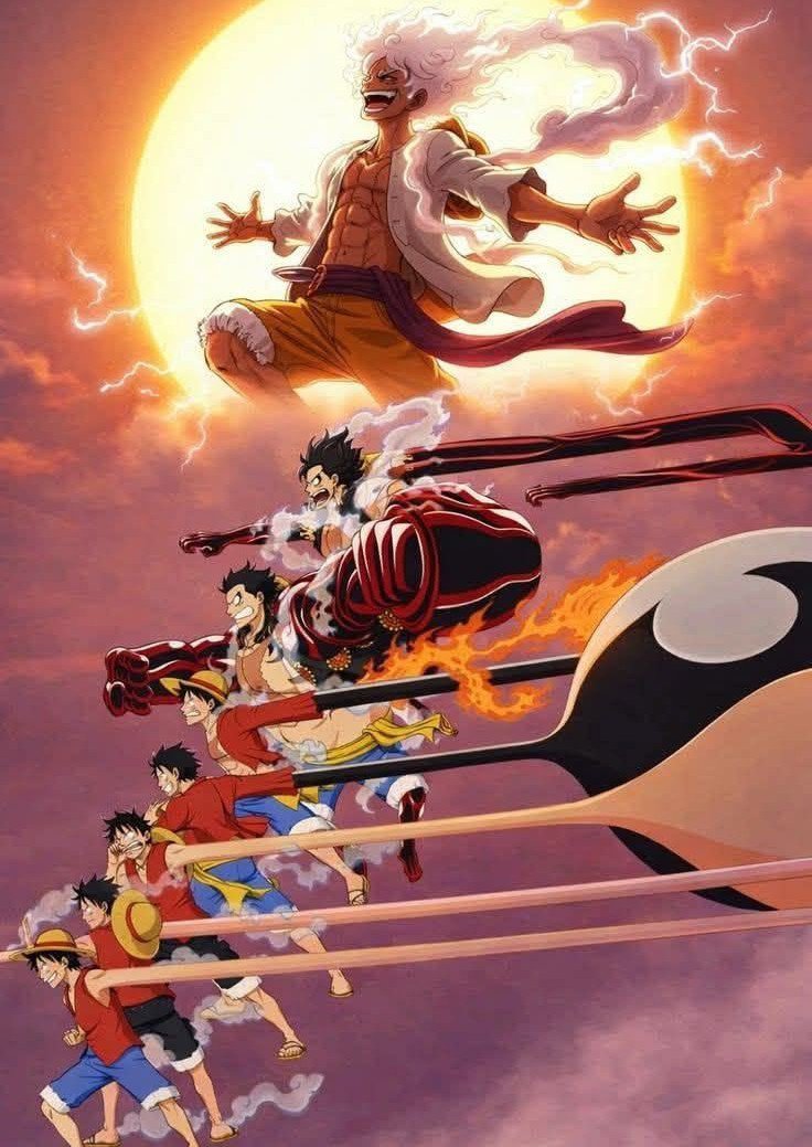 Mercymerw's tweet photo. Luffy over the years ❤️ ❤️ ❤️ https://t.co/9WCJ0mjluC