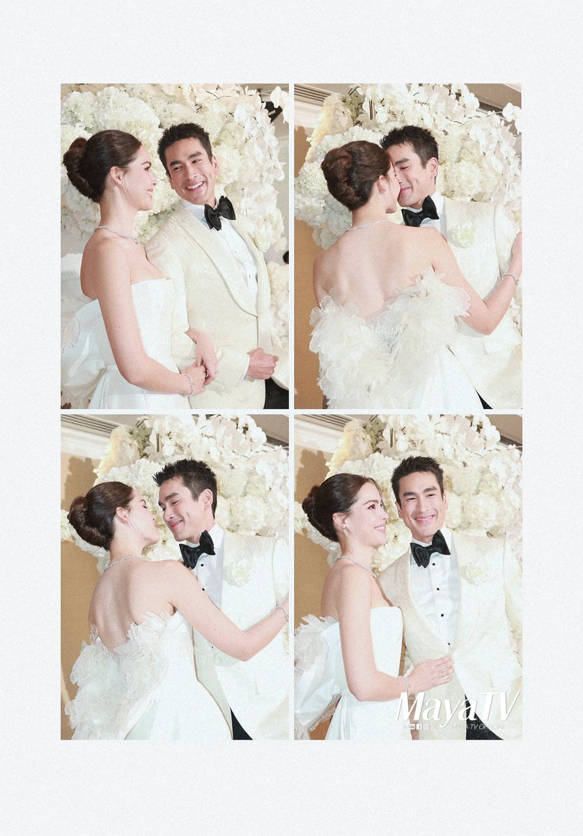 mayaonline2002's tweet photo. Snapshot #MAYATVOFFICIAL | ภาพความละมุนในงานวิวาห์แสนหวานของ “ณเดชน์ - ญาญ่า” #NYเขยนอร์เวย์สะใภ้ขอนแก่น 

Press conference📽🔗https://t.co/GoH48e58P6

#urassayas #kugimiyas  
#ณเดชน์ญาญ่า #NadechYaya https://t.co/XlNBuSKdZ2