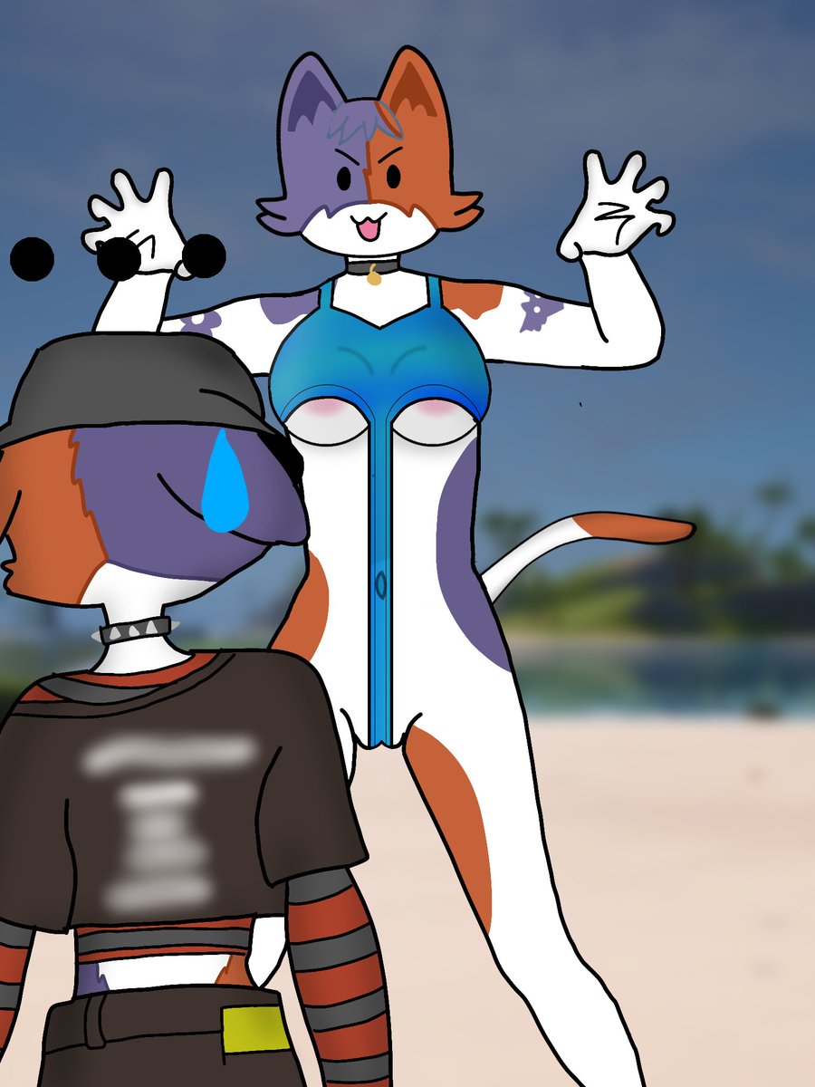 supekaginaitou's tweet photo. 夏バージョンのケイト待ってます
#FortniteArt https://t.co/l3jgN9JTwv