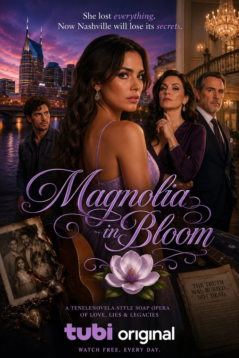 olderbrother21's tweet photo. @EdwynSanchez1
#MagnoliaInBloom tells the story of Eliana Waller, a gifted young woman who returns home to Nashville under the assumed identity of singer-songwriter Magnolia Rivers to seek revenge against her ruthless, manipulative aunt Theresa Waller Ferguson... (1/2) https://t.co/DOTgRj1mra