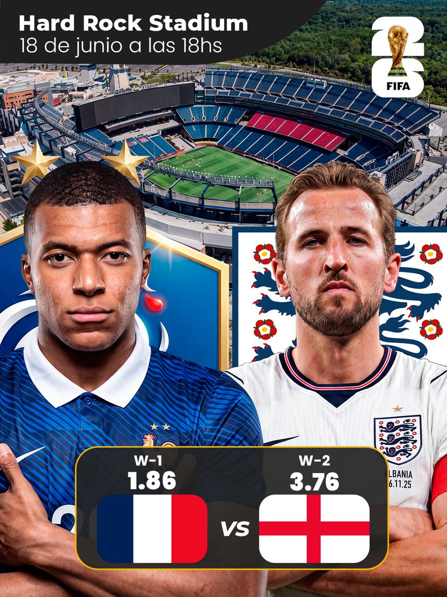 DadosBetArg's tweet photo. 🔥 ¡La emoción del Mundial no para! Repasá todos los resultados y reviví los goles destacados de esta fecha espectacular. ⚽💥 ¿Le pegaste a algún pronóstico? Dejanos tu comentario. 👇
Francia e Inglaterra  Rosita  Gibraltar 
https://t.co/pHiYI0RCld https://t.co/7MOoowVQez