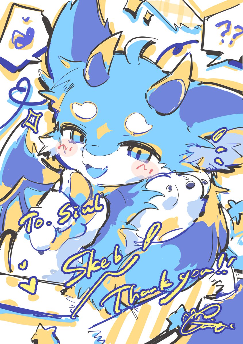 Dragon_Siul's tweet photo. いつも幸せでいてね~💙 https://t.co/NS4R1uOBsJ