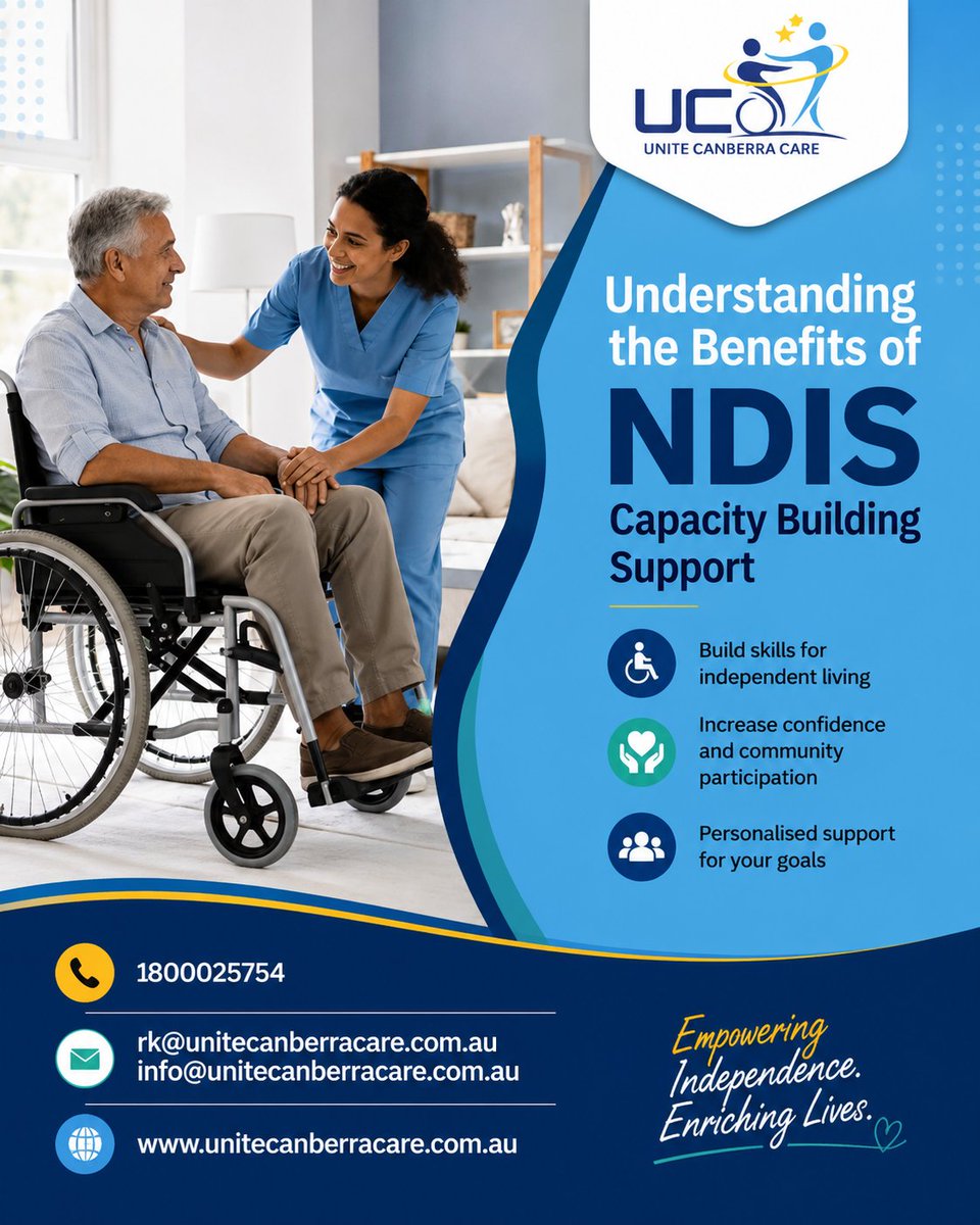 UCCAustralia's tweet photo. 💙 Build Skills. Gain Confidence. Live More Independently.
📞 1800 025 754
🌐 https://t.co/ejWW23bXQz

Empowering Independence. Enriching Lives.

#UniteCanberraCare #NDIS #NDISSupport #CapacityBuilding #NDISCapacityBuilding #DisabilitySupport #CanberraCare #DisabilityServices https://t.co/3ddfgajndX
