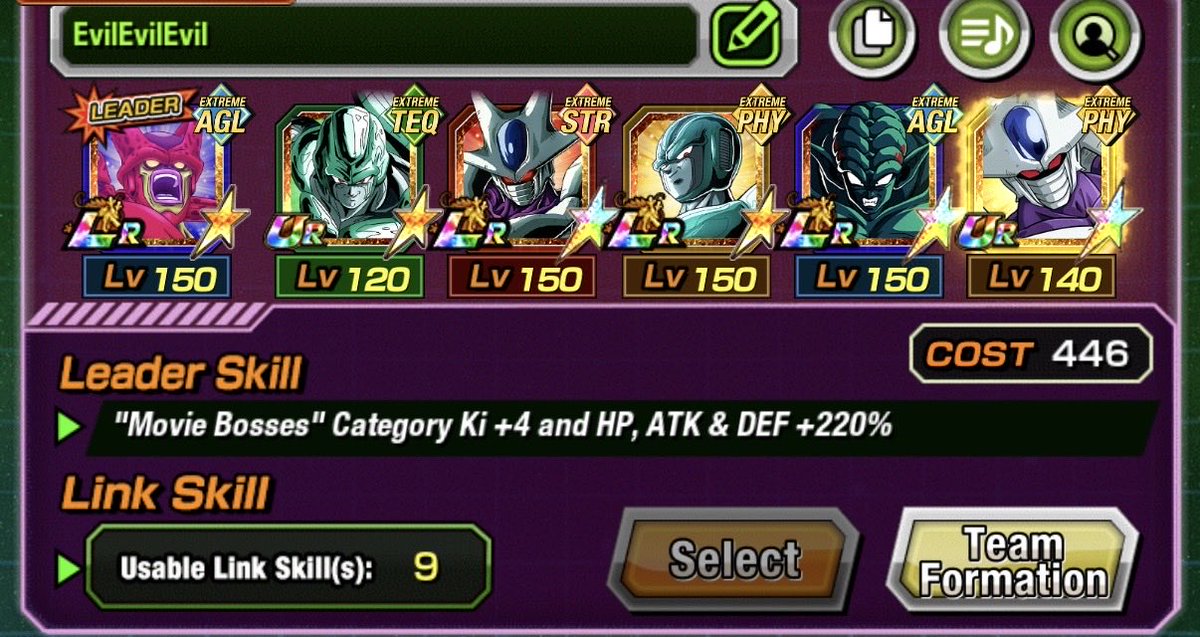 Lazyforge09's tweet photo. @dokkan_global Movie Bosses fucking slaps I wish I got turles but I’m broke on stones https://t.co/Hw1vA7xlHv