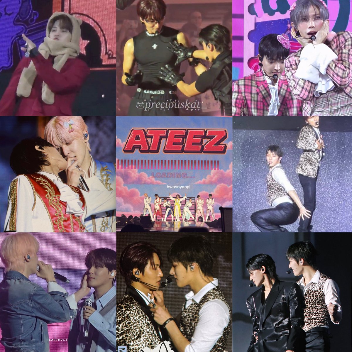 aveihwa's tweet photo. what is ateez fanmeeting even about https://t.co/z9mUz9iqSd